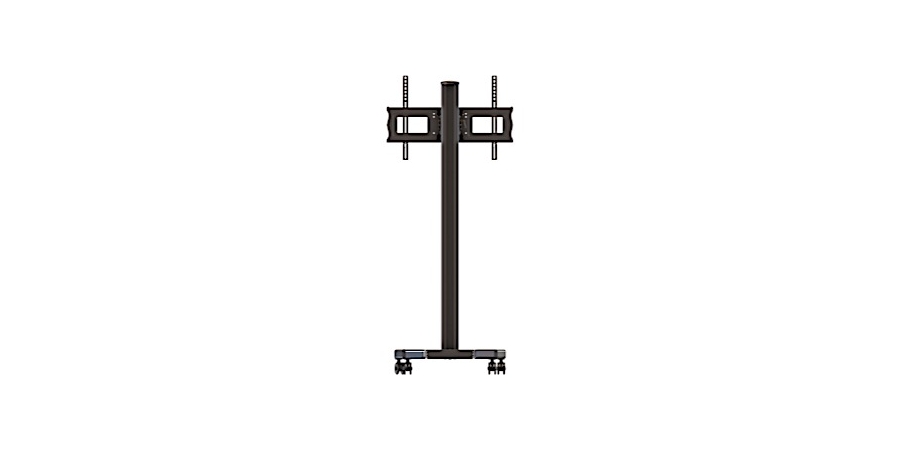 Mobile cart with height and tilt adjustment for 37