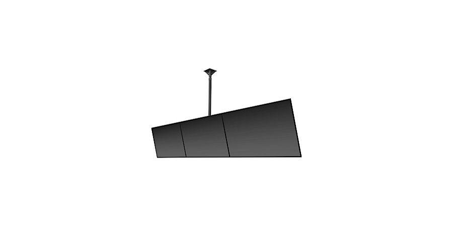 Display Mount, Ceiling-mount, Landscape; Portrait, Black