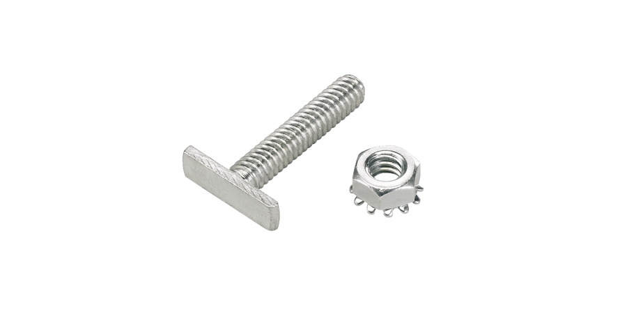 T-Bolt Kit, Threaded Rod Bracket, 4 in. - 12 in., 4x12 System