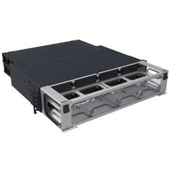 SYSTIMAX Modular Cassette Sliding Shelf, High Density, 2U, Accepts 8 Instapatch 360 Modules Or MPO Panels, Provide Up To 96 Duplex LC Ports Or Up To 64 MPO Ports