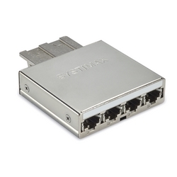 Module, InstaPATCH QUATTRO, 4-port, Category 6/6A