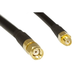 Cable Assembly, 240 Series, RPSMA Jack To RPSMA Plug, 10FT