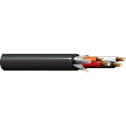 Power Limited Tray Cable, 1 Triad, 18 AWG, 7x26 Strands, 300V, Bare Copper, PVC Jacket
