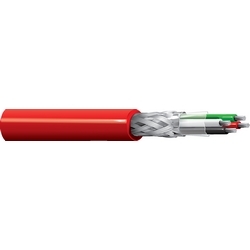Multi-Conductor Cable, 6 Conductors, 24 AWG, 7x32 Strands, Tinned Copper, Teflon (FEP) Insulation, Teflon (FEP) Jacket