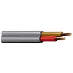 Multi-Conductor Cable, 2 Conductors, 16 AWG, 19x29 Strands, Bare Copper, PVC Insulation, PVC Jacket