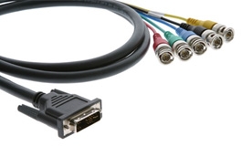 Molded Breakout Cable, Length 3 in.