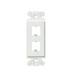 GFCI Frame 2-port BL EA