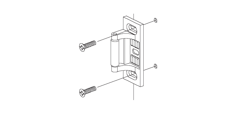 Rim/Vertical Rod Strike, UL Listing Type:: Panic Hardware, US19 Powder ...