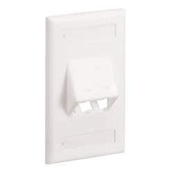 Faceplate 2Pt Classic Sloped EI EA