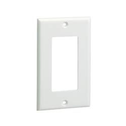 Faceplate Screw-on rect. EI 1-gang EA