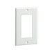 Faceplate Screw-on rect. EI 1-gang EA