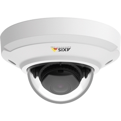M3044-V Fixed Dome IP Camera, Max. HDTV 720p Resolution at 30 FPS with WDR