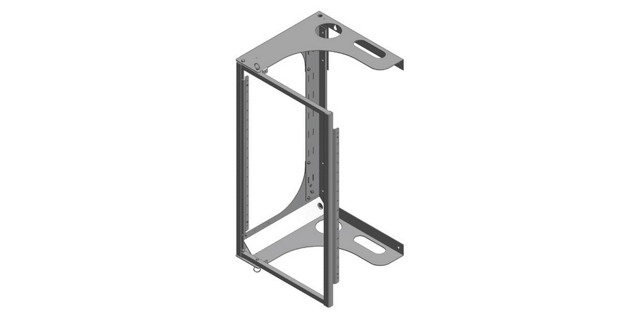 Open Frame Swing Rack,Black,48 in. Ht,Medium Texture Powder Coated ...