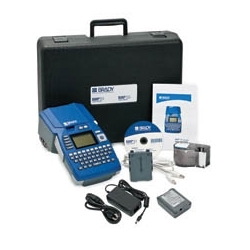 BMP51 Label Maker, Rechargeable Li-Ion Battery Pack and AC Adaptor/Battery Charger, 300 DPI, Thermal Transfer