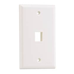 NetKey Faceplate 1 Port White