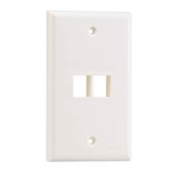 NetKey Faceplate 2 Port White