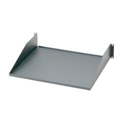 Rack-Mounted Shelf 2 RU Black