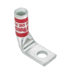 CuLug #2AWG 3/8Stud 90PKG25