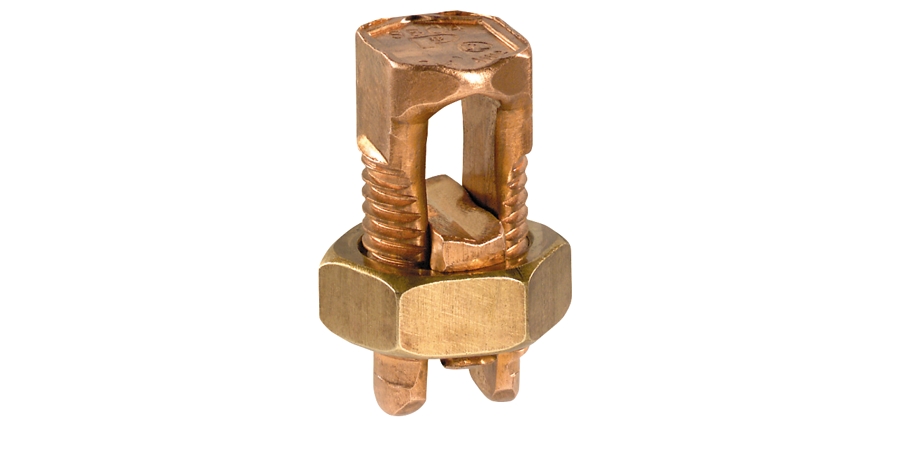 Split Bolt, Copper, 4/0 AWG to 350 kcmil