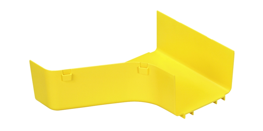 Fiber Routing Left Reducer, 12x4 Large, 6x4 Small