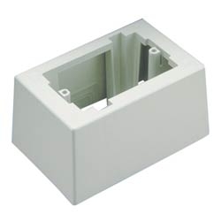Low Voltage Surface Mount Outlet Box 1-Gang