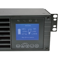 SmartOnline 208/240V 3kVA 2.7kW Double-Conversion UPS, 2U, Extended Run, Network Card Slot, LCD, USB, DB9, ENERGY STAR
