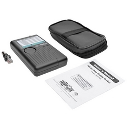 Network Cable Continuity Tester for Cat 5/Cat6/Cat6a, Phone, USB and Coax Cable Assemblies