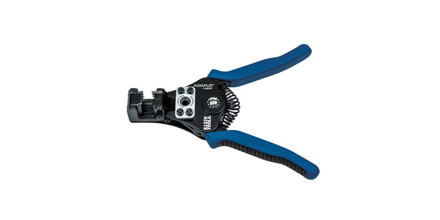 TOOL, WIRE STIPPER/CUTTER, 8-20SOL, 10-22STR, GRIP&STRIP BLUE/BLK, 6.6