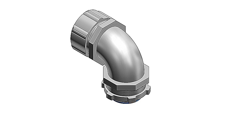 Conduit Elbow, 90 Degree, RMC/IMC/EMT, Malleable Iron, Trade Size 3/4 in.