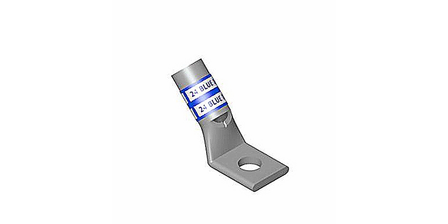 Compression Lug, Standard Barrel, Yellow Color Code, Copper Conductor ...