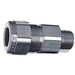 Star Teck stainless steel jacketed cable fitting hub size 2 inches.
