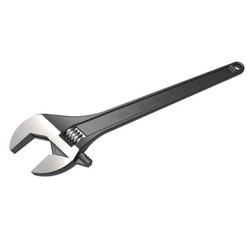 15&quot; Black Oxide Finish, Tapered Handle, Adjustable Wrench