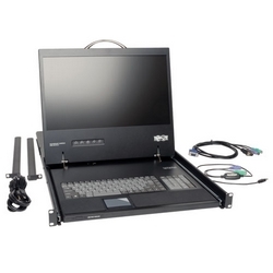 1U Rack-Mount Console with 19-in. LCD