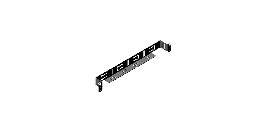 Enclosure Cable Lashing Bracket, Front to Rear, 2