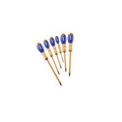 6 PCE 1000V INSULATED         SCREWDRIVER SET E160911B
