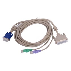 Ultra thin KVM Cable 2’ (0.6 M), RoHS
