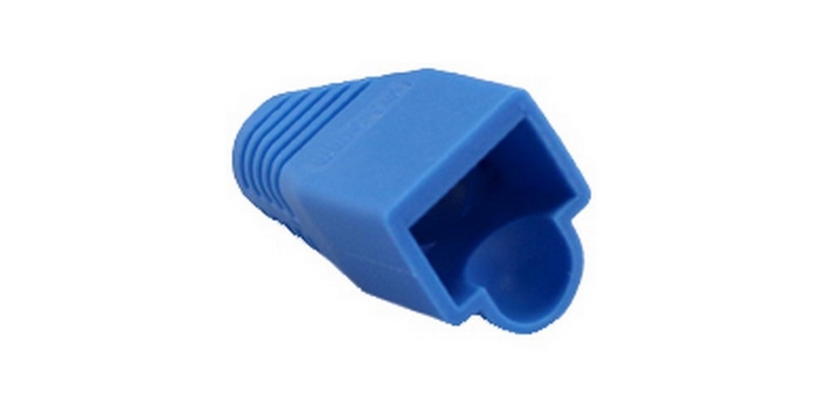 Connector Boot, PVC, Blue to 0.24 in. OD