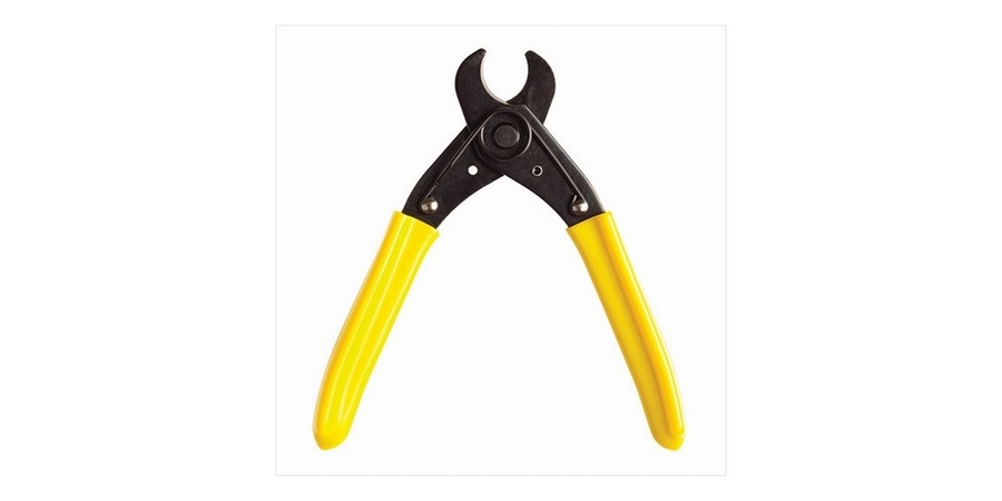 Coaxial and Round Wire Cable Cutter, 8 AWG Solid/Stranded Wire, 1/2 ...