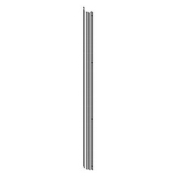 Rear Panel Kit for Motive Single-Sided Vertical Cable Manager; 108&quot;H x 12&quot;W (2743 mm x 300 mm); Black