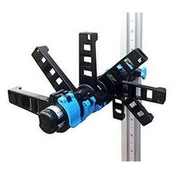 Rotating Management Finger Kit for Motive Vertical Cable Manager; Pack of 4