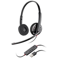 PC Headset, Over-the-Head, Binaural, 20 Hz to 20 KHz Frequency, USB Connector, Microsoft Lync