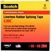 Cable Splicing Tape, Linerless, Premium Grade, 30’ Length x 3/4" Width x 30 Mil Thk, 850 Percent Elongation, 7.5 Inch-Lb. Breaking Strength, Ethylene Propylene Rubber, Black Color