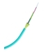 Fiber Optic Cable, 12-fiber, OM4, 2000 M, Aqua