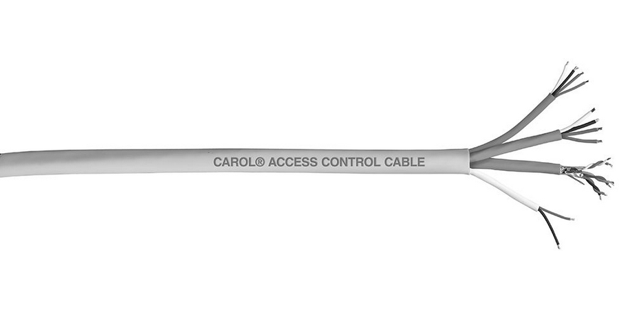 Access Control Cable,18 AWG,22 AWG,16 Conductor,Bare Copper Conductor ...