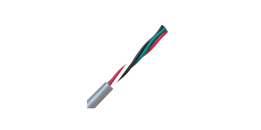 Signal and Control Cable, 4 conductors, Tinned Copper, Polyvinyl ...