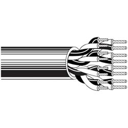 Multi-Pair Cable, 15 Pair, 22 AWG, 7x30 Strands, Tinned Copper, PVC Insulation, PVC Jacket