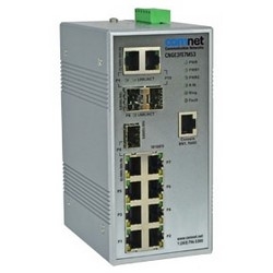 3 Port 1000Mbps + 7 Port 100Mbps Managed Switch, Includes Power Supply