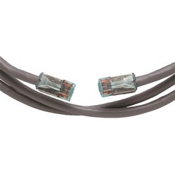 Patch Cord, Gigaspeed X10D, G10FP on 3295 Solid LSZH, RJ45 Connector, Modular F/UTP Shielded Cable, 4-Pair, 10’ Length, Copper Conductor, Dark Gray Polycarbonate Jacket