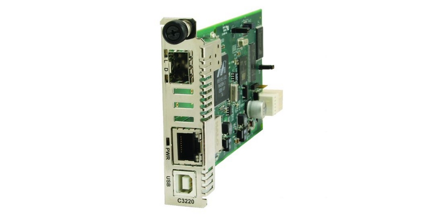 Network Interface Device Module, RJ45 Port 1, LC Port 2