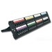 Copper, Patch Panel, HD, Preloaded, UTP, Category 6, 48 Port, Flat, 2U, Black, Detached Wire Manager